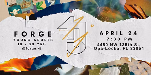 Forge\u2074\u02b2 | Young Adults Night