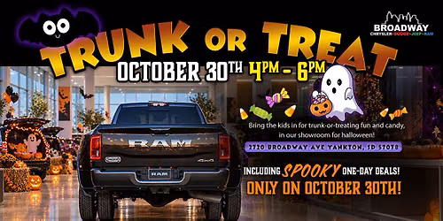 Trunk or Treat at Broadway CDJR!