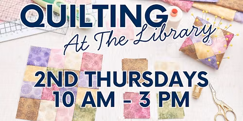 Quilting at the Library