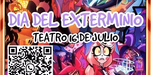 Proyección Hellaverse Día del Exterminio