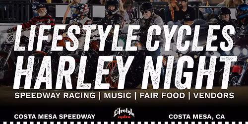 Harley Nite Finals \/ Speedway \/ Sidecars