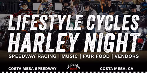Harley Nite Finals \/ Speedway \/ Sidecars