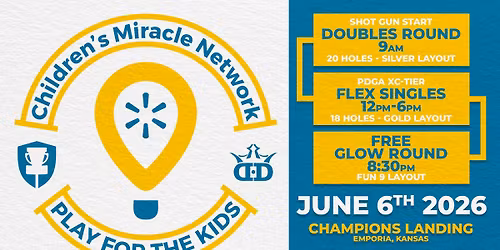 Children's Miracle Network Disc Golf Doubles Fundraiser