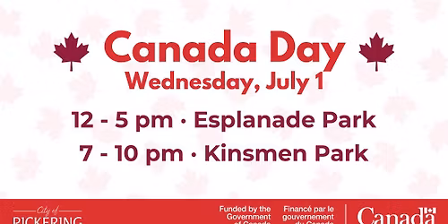 City of Pickering Canada Day 2026