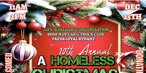 10th Annual A Homeless Christmas