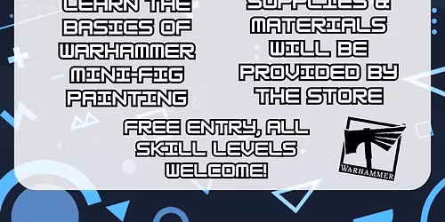 Warhammer Paint Night