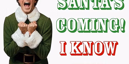 Doggie pics with Santa and Buddy the Elf