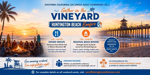 SoCal Conf Huntington Beach Bonfire!