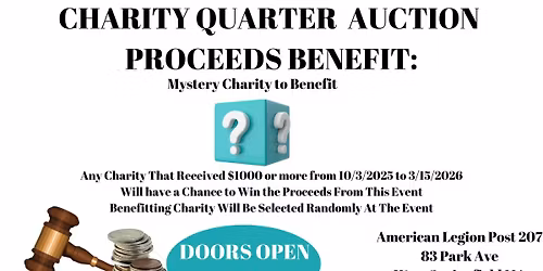 Mystery Charity Quarter Auction