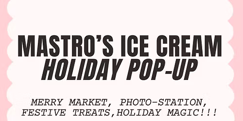 Our second Holiday Pop-Up