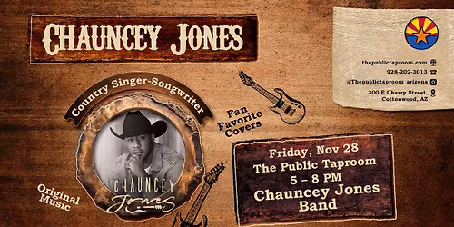 Chauncey Jones Band Live at The Public Taproom