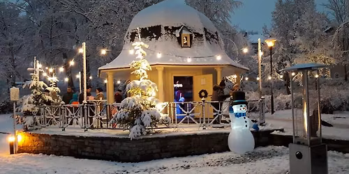 Zu Besuch beim Weihnachtsmann am Schutzteich