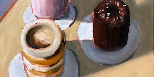 Still Life Cake Painting