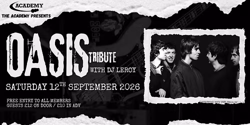 Oasis Tribute