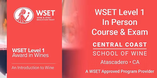 West Level 1 Award in Wine