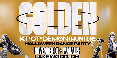 GOLDEN: K-Pop Demon Hunters Halloween Dance Party