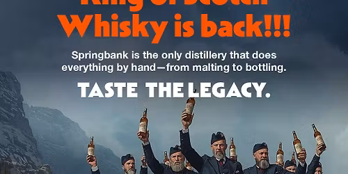 Springbank Whisky Tasting