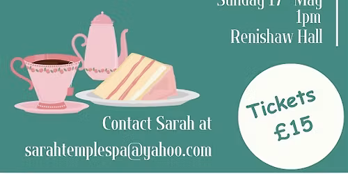 May Renishaw Hall Cream Tea TempleSpa Experience