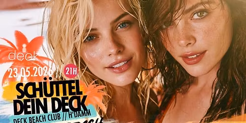 Sch\u00fcttel Dein Deck \/ 23.05.2026 \/ Deck Heiligendamm \/ 1 MC - 2 DJs