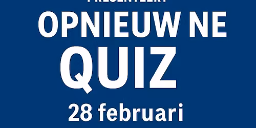 MVC MOGELIJKS: OPNIEUW NE QUIZ
