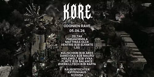 K.O.R.E. x ODONIEN x SUMMER RAVE