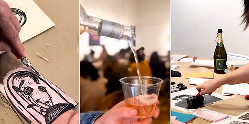 Carve Your Heart Out | BYOB Linocut Printmaking