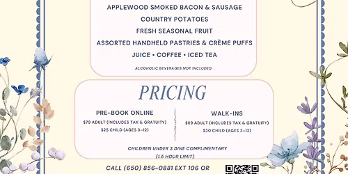 Mother's Day Brunch Buffet