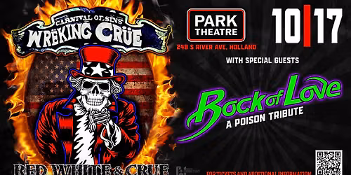 M\u00f6tley Cr\u00fce + Poison \u2605 Live Tributes by Wreking Cr\u00fce & Rock of Love