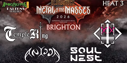 BRIGHTON Bloodstock Metal To The Masses 2026 - HEAT 3