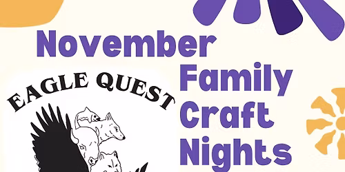 Eagle Quest Family Craft Night - Moccasins