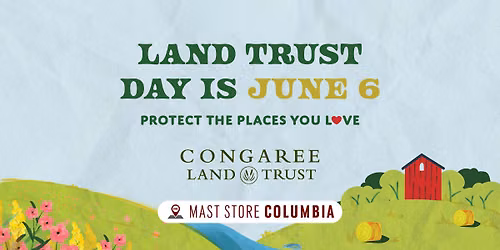 Love Your Local Land on Land Trust Day at Mast Store Columbia