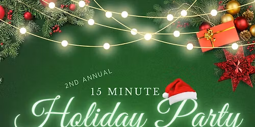 15-Minute Holiday Party at City Hall