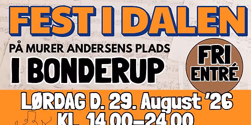 Fest i dalen 2026 - Gratis entr\u00e9 \u2600\ufe0f