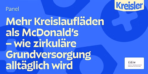 Panel: Mehr Kreislaufl\u00e4den als McDonald's