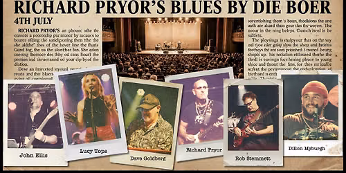 Richard Pryor's BLUES BY DIE BOER!