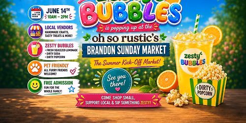 Summer Kick-Off Brandon Sunday Market