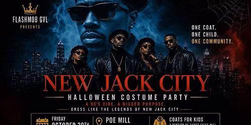 NEW JACK CITY: 90's HALLOWEEN COSTUME PARTY