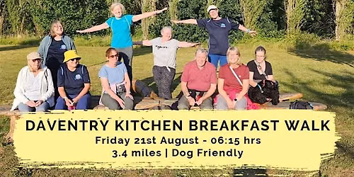 DAVENTRY KITCHEN BREAKFAST WALK | 3.4 MILES | NORTHANTS