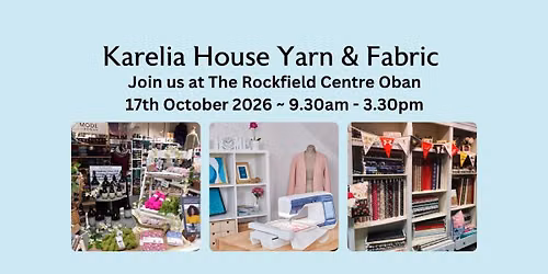 Karelia House ~ Oban Pop Up Shop 