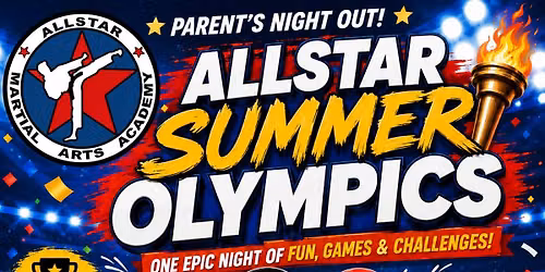 Allstar Summer Olympics Parent's Night Out Party