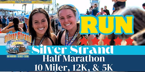 Silver Strand Half Marathon, 10 Miler, 12K, & 5K