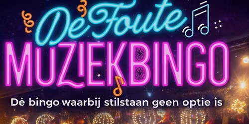 De Foute MuziekBingo De Colonel 25 april 21:30 uur