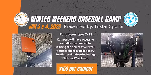 Winter Weekend Indoor Baseball Camp