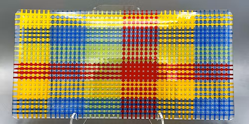 Glass Fusing Date Night: Bubble Cheese Plate