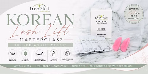 Lash Stuff Korean Lash Lift Masterclass