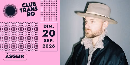 \u00c1sgeir en concert \u2022 Club Transbo \u2022 Lyon M\u00e9tropole