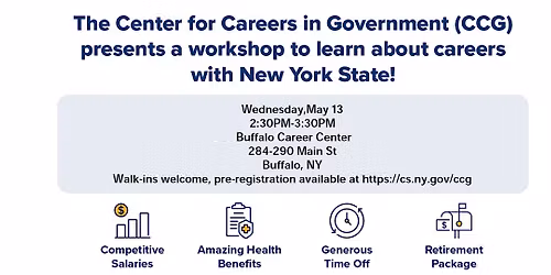 Buffalo Workshop: Learn about Civil Service Careers and NY HELPS