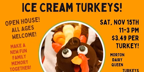 DIY Ice Cream Turkeys! 