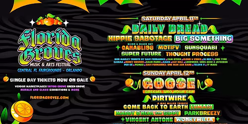 Florida Groves Music & Arts Festival 2026 