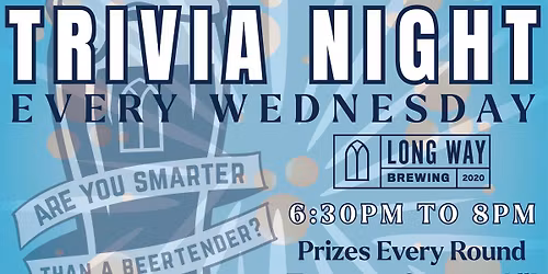 Are You Smarter Than A Beertender? Trivia Night Every Wednesday
